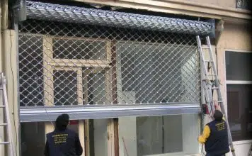 Fourniture et installation de rideaux métalliques