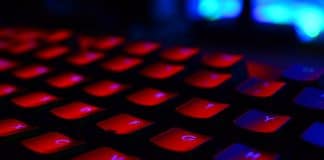 Close-up of Computer Keyboard