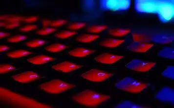 Close-up of Computer Keyboard
