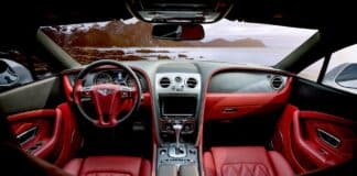 intérieur d'une voiture