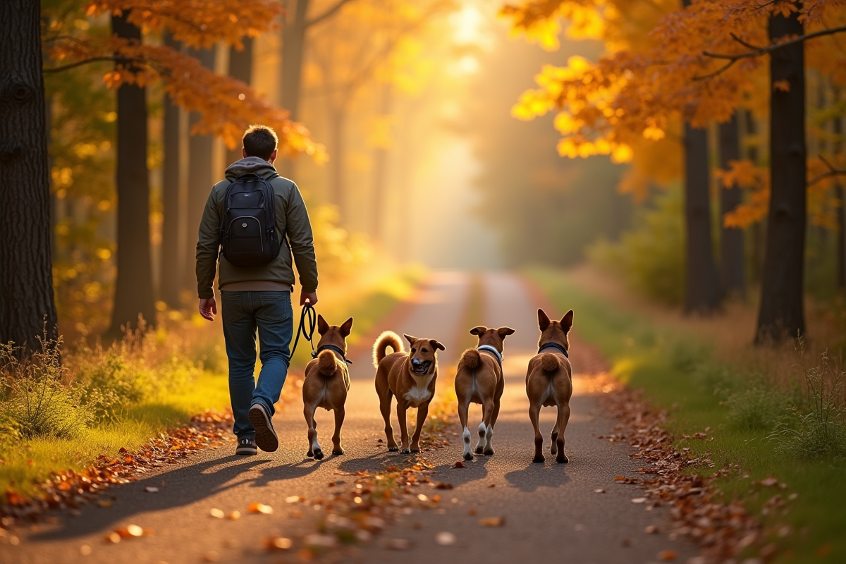 promeneur chien